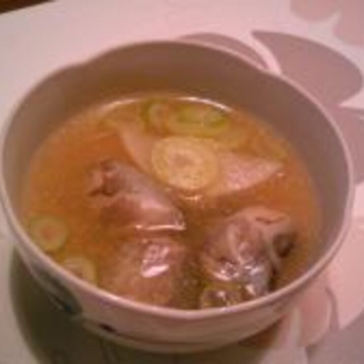 幻魚（ゲンゲ）の味噌汁